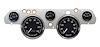 40705-01 1940 Series Direct-Fit Gauge Kit, Ford Mustang 67-68, Black - image 1