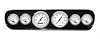40706-03 1940 Series Direct-Fit Gauge Kit, Ford Mustang 64-66, White - image 1
