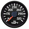 44193-01 Aviator Series Oil Temperature Gauge, Black, 2-1/16 in. - image 1