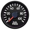 44197-01 Aviator Series Fuel Pressure Gauge, Black, 2-1/16 in. - image 1