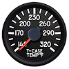 44198-01 Aviator Series Transfer Case Temp Gauge, Black, 2-1/16 in. - image 1