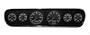 44706-01M Aviator Series Direct-Fit Gauge Kit, Ford Mustang 64-66, Black - image 1