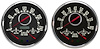 47372-01M Woodward Series Direct-Fit Gauge Kit, Chevy Truck 47-53, Black - image 1