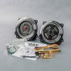 47373-01 Woodward Series Direct-Fit Gauge Kit, Chevy Truck 47-53, Black - image 2