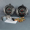 54372-01 Woodward Series Direct-Fit Gauge Kit, Chevy Truck 1954, Black - image 1