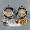 54373-02 Woodward Series Direct-Fit Gauge Kit, Chevy Truck 1954, Beige - image 1