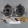 54401-01 1940 Series Direct-Fit Gauge Kit, Chevy Truck 1954, Black - image 1