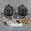 54402-01 1940 Series Direct-Fit Gauge Kit, Chevy Truck 1954, Black - image 1