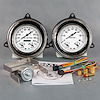 54402-03 1940 Series Direct-Fit Gauge Kit, Chevy Truck 1954, White - image 1