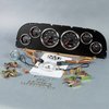 61011-01 Performance Series Direct-Fit Gauge Kit, Chevy Truck 60-63, Black - image 2