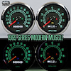 64691-30 1969 Series Direct-Fit Gauge Kit, Chevy Truck 64-66, Black - image 1