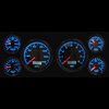 67026-03 Performance Ii Series Direct-Fit Gauge Kit, Ford Truck 67-72, White - image 3