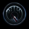 67128-91 1967 Series Fuel Level Gauge, Black, 2-1/16 in. - image 3