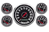 67514-01M 1967 Series 6-Gauge Kit, Black - image 1