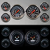 67649-67 1967 Series 6-Gauge Kit, 3-7/16 in. - image 1