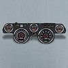 67705-01 1967 Series Direct-Fit Gauge Kit, Ford Mustang 67-68, Black - image 1