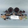 67705-01 1967 Series Direct-Fit Gauge Kit, Ford Mustang 67-68, Black - image 2