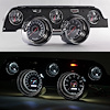 67707-01 1967 Series Direct-Fit Gauge Kit, Ford Mustang 67-68, Black - image 1