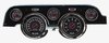 67707-01 1967 Series Direct-Fit Gauge Kit, Ford Mustang 67-68, Black - image 3