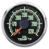 69193-01 1969 Series Oil Temperature Gauge, Black, 2-1/16 in. - image 1