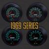 69691-02 1969 Series Direct-Fit Gauge Kit, Pontiac Firebird 69, Beige - image 2