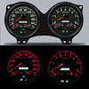 69691-04 Aviator Series Direct-Fit Gauge Kit, Pontiac Firebird 69 - image 1