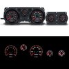 71126-01 CFR Redline Series Direct-Fit Gauge Kit, Pontiac Firebird 70-81, Black - image 3