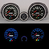 71300-01 Performance Ii Series Direct-Fit Gauge Kit, Ford Mustang, Black - image 1