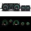 71326-01 1969 Series Direct-Fit Gauge Kit, Pontiac Firebird 70-81, Black - image 1