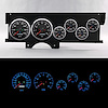 72020-01 Performance Ii Series Direct-Fit Gauge Kit, Chevy Malibu 70-72, Black - image 1