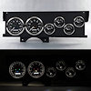 72040-03 1940 Series Direct-Fit Gauge Kit, Chevy Malibu 70-72, White - image 1