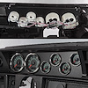 72067-01 1967 Series Direct-Fit Gauge Kit, Chevy Malibu 70-72, Black - image 1