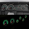 72690-01 1969 Series Direct-Fit Gauge Kit, Chevy Malibu 70-72, Black - image 1