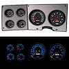 73026-01 Direct-Fit Gauge Kit, Chevy Truck 73-87, Black - image 1
