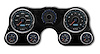 73201-05M CFR Redline Series Direct-Fit Gauge Kit, Chevy Truck 67-72, Blue - image 1