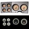 73376-02 Woodward Series Direct-Fit Gauge Kit, Chevy Truck 73-87, Beige - image 1