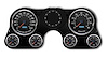 73441-01M Aviator Series Direct-Fit Gauge Kit, Chevy Truck 67-72, Black - image 1