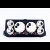 73649-01 1969 Series Direct-Fit Gauge Kit, Ford Truck 73-79, Black - image 3