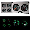 73696-01 1969 Series Direct-Fit Gauge Kit, Chevy Truck 73-87, Black - image 1