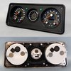 74208-01 M-102 Series Direct-Fit Gauge Kit, 71-77 GM G-Vans, Black - image 3