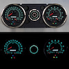 74269-01 1969 Series Direct-Fit Gauge Kit, 71-77 GM G-Vans, Black - image 1