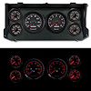 76044-01 Aviator Series Direct-Fit Gauge Kit, 76-91 Ford Van, Black - image 1