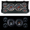 76067-01 1967 Series Direct-Fit Gauge Kit, 76-91 Ford Van, Black - image 1