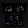 77211-05 CFR Redline Series Direct-Fit Gauge Kit, Chevrolet Corvette, Blue - image 2