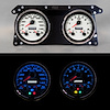 78202-03 Performance Ii Series Direct-Fit Gauge Kit, 78-90 GM G-Vans, White - image 1