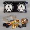 78202-03 Performance Ii Series Direct-Fit Gauge Kit, 78-90 GM G-Vans, White - image 2