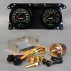 78244-01 Aviator Series Direct-Fit Gauge Kit, 78-90 GM G-Vans, Black - image 2