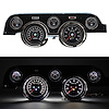 78707-78 M-153 Series Direct-Fit Gauge Kit, Black - image 1