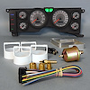 79411-01 Aviator Series Direct-Fit Gauge Kit, Ford Mustang 79-86, Black - image 1