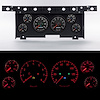 80226-01 Aviator Series Direct-Fit Gauge Kit, Ford Truck 80-86, Black - image 1